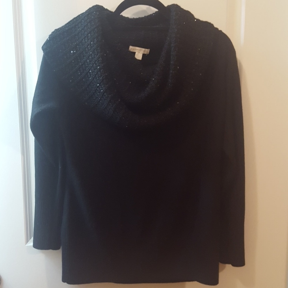 New York and Co. Convertible Sequin Sweater